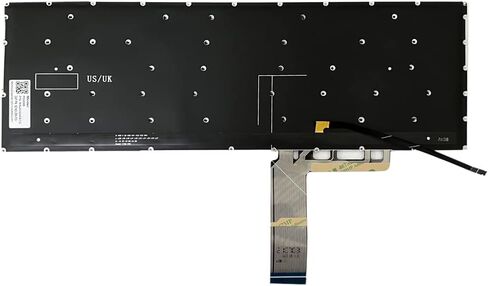 Zahara US Keyboard Backlight SN20P24151 Replacement for Lenovo Yoga C740-15IML 81TD C740-15 S740-15IRH 81NX Yoga 730-13IKB 5CB0U43800 5CB0U43807 5CB0U43813 5CB0U43804 in Saudi Arabia
