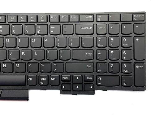 أفضل لاعب مفتاح المحمول في Best Partsparts لـ Lenovo ThinkPad T15 T15 Gen 2 P15S Gen 1 Gen 2 US Layout Black Frame مع Trackpoint 5N20V77999 5N20V78108 5N20V78907 in Saudi Arabia
