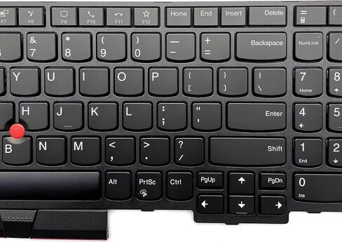 أفضل لاعب مفتاح المحمول في Best Partsparts لـ Lenovo ThinkPad T15 T15 Gen 2 P15S Gen 1 Gen 2 US Layout Black Frame مع Trackpoint 5N20V77999 5N20V78108 5N20V78907 in Saudi Arabia