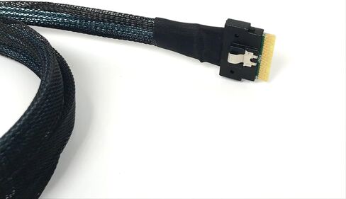 SlimSAS 8i SFF-8654 | 2X Mini SAS SFF-8643 Tri-Mode Cable - 50CM in Saudi Arabia