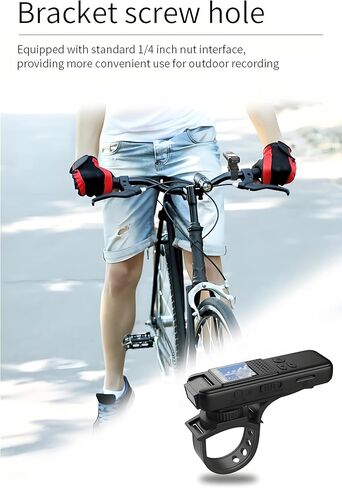 Lancoon 1080p Mini Body Camera يمكن ارتداؤها مع مقطع مغناطيسي 180 درجة عدسة دوارة 128 جيجا بايت الدعم 7H تسجيل LED مصابيح LED لتلبية النشاط في الهواء الطلق للدراجة in Kuwait