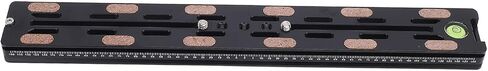 Arrow Storage Case Plate, Anti Slip Pad Aluminum Alloy Camera Tripod Base Plate with 1/4 and 3/8 Inch Screws for Stabilizers in Saudi Arabia