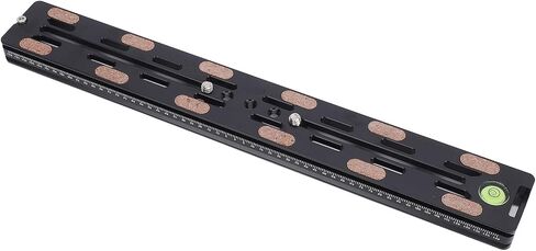 Arrow Storage Case Plate, Anti Slip Pad Aluminum Alloy Camera Tripod Base Plate with 1/4 and 3/8 Inch Screws for Stabilizers in Saudi Arabia