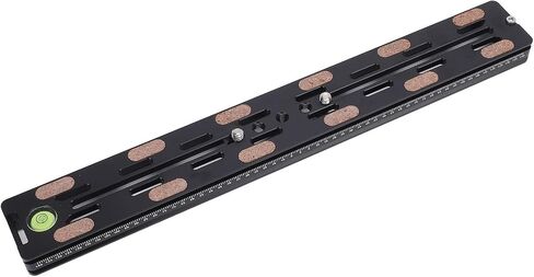 Arrow Storage Case Plate, Anti Slip Pad Aluminum Alloy Camera Tripod Base Plate with 1/4 and 3/8 Inch Screws for Stabilizers in Saudi Arabia