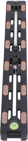 Arrow Storage Case Plate, Anti Slip Pad Aluminum Alloy Camera Tripod Base Plate with 1/4 and 3/8 Inch Screws for Stabilizers in Saudi Arabia