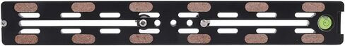 Arrow Storage Case Plate, Anti Slip Pad Aluminum Alloy Camera Tripod Base Plate with 1/4 and 3/8 Inch Screws for Stabilizers in Saudi Arabia
