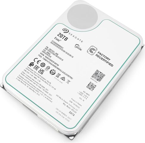 Seagate Exos 20tb 7.2k RPM SATA 6GB/S 3.5in Enterprise HDD ST20000NM002C in Saudi Arabia