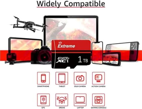 1T بطاقة ذاكرة MicroSDXC 1T بطاقة ذاكرة V30 A2 U3 in Saudi Arabia
