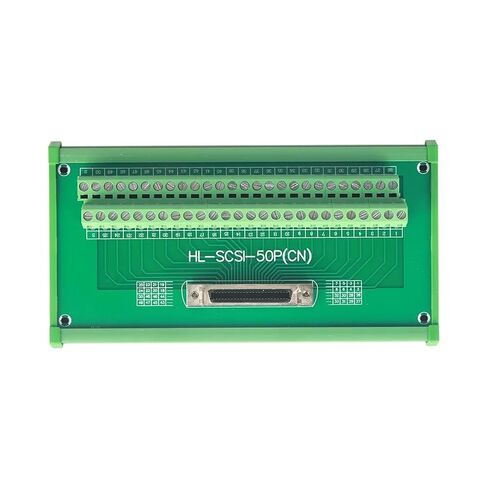 1PC HL-SCSI-50P (CN) لـ ASD-A2 AB Series Servo Driver CN1 Terminal Board Block ASD-BM-50A SCSI50 (HL-SCSI-50P (CN)) in Kuwait