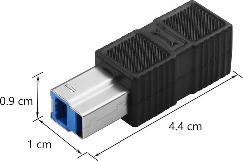 CERRXIAN USB 3.0 Type C Female to Type B Male Connector Adapter 5Gbps USB3.0 C to B Printer Converter for Printer, Scanner, External Hard Drive - 2Pack in Saudi Arabia