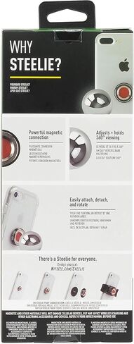 Nite Ize Original Steelie FreeMount Vent Kit - Adjustable Magnetic Bracket + Car Vent Mount for Smartphones in Kuwait