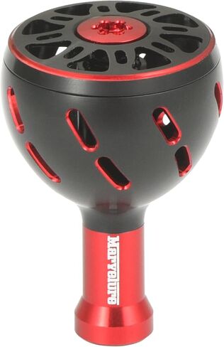 Power Knob Compatible for Shimano Vanford Vanquish Stradic Ci4 Twin Power, Daiwa Ballistic LT Fuego LT Tatula LT Handle Knob Replacement (Black Red, 31.9 mm) in Kuwait