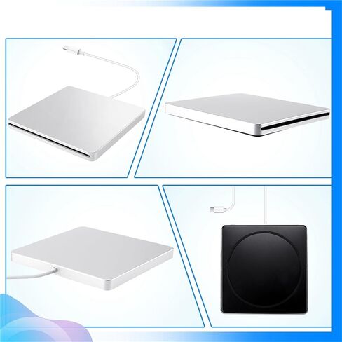 USB CD/DVD محرك أقراص CD/DVD Type C Portable CD. in Saudi Arabia