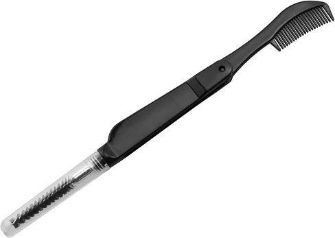 E-outstanding Flying Fishing Tools, Foldable Comb, Scraper Brush, Double-Head Eyebrow Comb, Portable Spiral Brush, Dual-Purpose Brush, Makeup Tool in Saudi Arabia