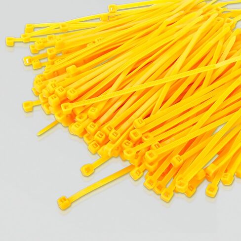 50PCS 12 Inch (300mm) Self Locking Nylon Cable Zip Ties,0.18" Width,50LBS Tensile Strength,Multi-Purpose Self-Locking Nylon Cable Cord,Plastic Wire Ties for Home,Office,Garden,Workshop,Black in Saudi Arabia