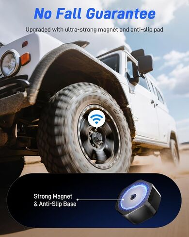 for Airtag Magnetic Case – Tagginnc Powerful Magnet & Discreet Hexagonal Nut Design with Sticky & Non-Slip Base, Waterproof and Durable, Compatible with AirTag for Cars, Trucks & Trailers (2 Pack) in Saudi Arabia