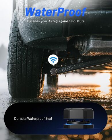 for Airtag Magnetic Case – Tagginnc Powerful Magnet & Discreet Hexagonal Nut Design with Sticky & Non-Slip Base, Waterproof and Durable, Compatible with AirTag for Cars, Trucks & Trailers (2 Pack) in Saudi Arabia