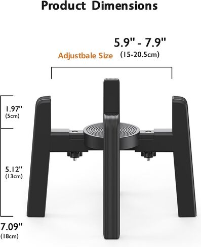 CZPET Dog Bowl Stand with Adjustable Height and Width [Stand Only] in Saudi Arabia