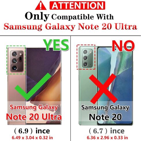 for Samsung Galaxy Note 20 Ultra Case: with Screen Protector - Military Grade Protective Cases with Finger Ring Holder Kickstand for Galaxy Note 20 Ultra(Blue) in Saudi Arabia