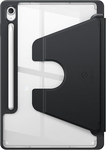 Fintie Vertical Stand Case لـ Samsung Galaxy Tab S10 Lite/ S10 Fe/ S9 Fe 5g 10g/ tab S9 11 بوصة ، غطاء واضح متعدد الزوايا مع حامل قلم S ، مستقر فائق المغناطيسي ، أسود in Saudi Arabia