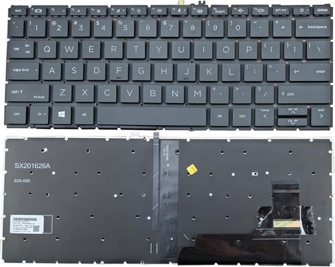 أفضل بونه إضاءة لوحة مفاتيح الكمبيوتر المحمول استبدال HP Elitebook 730 G7 730 G8 735 G7 735 G8 830 G7 830 G8 835 G7 835 G8 US Layout Black بدون إطار in Saudi Arabia