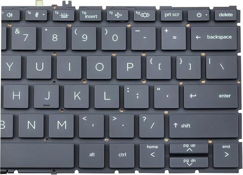 أفضل بونه إضاءة لوحة مفاتيح الكمبيوتر المحمول استبدال HP Elitebook 730 G7 730 G8 735 G7 735 G8 830 G7 830 G8 835 G7 835 G8 US Layout Black بدون إطار in Saudi Arabia