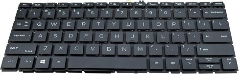 أفضل بونه إضاءة لوحة مفاتيح الكمبيوتر المحمول استبدال HP Elitebook 730 G7 730 G8 735 G7 735 G8 830 G7 830 G8 835 G7 835 G8 US Layout Black بدون إطار in Saudi Arabia