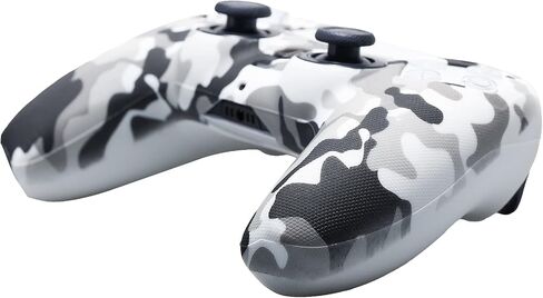 Grip Texture Silicone Skin for PS5 Controller x 2(Print White+Champagne Gold) with Pro Thumb Grips x 8 in Saudi Arabia