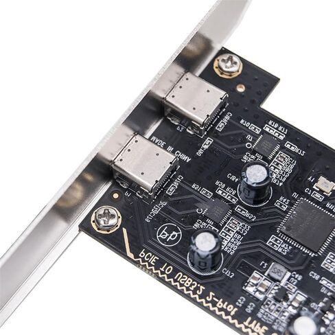 2Port PCIE interfaces Adapter Card Quick 5GBPs نقل البيانات تسهيل التثبيت لكتاب سطح المكتب مناسبًا على نطاق واسع التثبيت السهل التثبيت in Kuwait