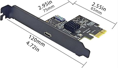 Multiports USB PCIE Expansion Card 10Gbps Data Transmission ASM3142 Chip Expansion Card for Gamers Enthusiasts Highly Speed Data Transfer in Kuwait