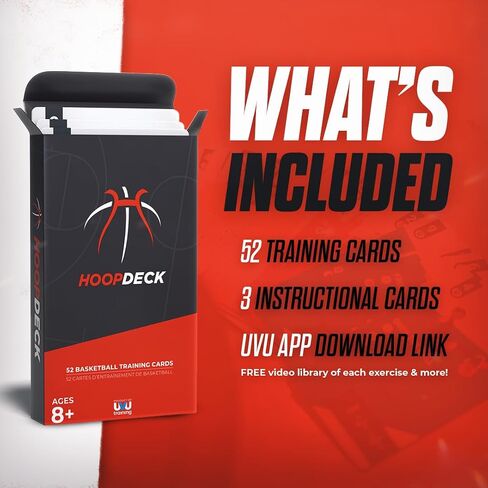 برنامج تدريب كرة القدم UVU Kick Deck | 52 بطاقة تدريب لتحسين التقنية والشعوذة والقوة والجوهر in Saudi Arabia