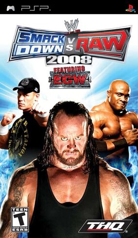 WWE Smackdown مقابل Raw 2008 - Sony PSP (متجدد) in Saudi Arabia