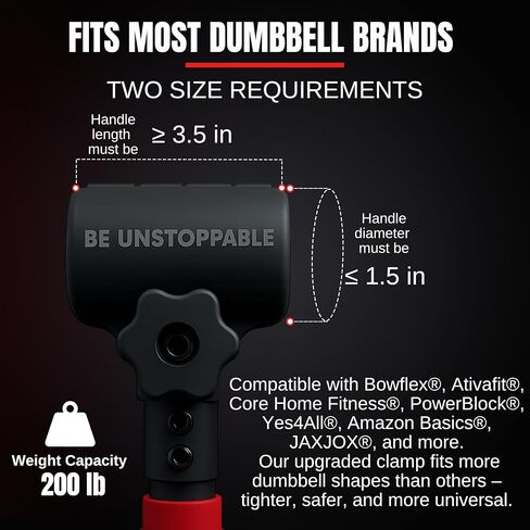OJEXA Dumbbell Converter to Barbell Set - Adjustable weights & Up to 200 lb Capacity Weight Barbell - Steel Clamp - Barbell Dumbbells Converter for Home Gym - Weight Lifting for full Body Workouts in Saudi Arabia