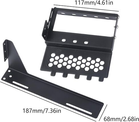 SXJ-B Enhanced Version GPU Angle Conversion Mount Holder Widened Version for Desktop Computer Case Adjustable Angle Holder for Desktop Computer Case in Kuwait