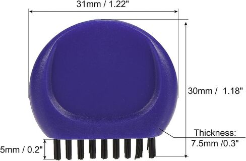 MECCANIXITY Mini Golf Club Brush Pocket Dust Groove Cleaner in Saudi Arabia