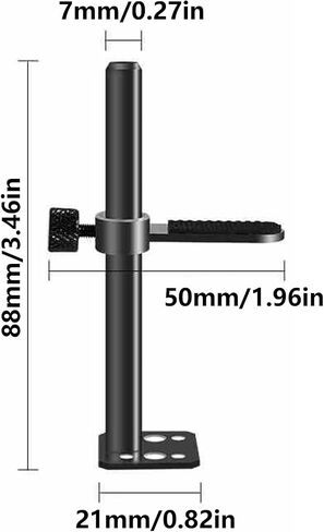 Aluminum Graphics Card Bracket Adjustable Height with Fan Mount for Stable GPU Positioning Aluminum Video Card Stand in Kuwait