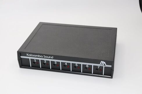 Smart Speaker Switch Selector Box - Seven Zones with Wi-Fi and Web Browser Control in Saudi Arabia