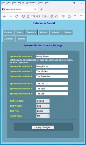 Smart Speaker Switch Selector Box - Seven Zones with Wi-Fi and Web Browser Control in Saudi Arabia
