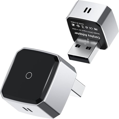 Wireless Carplay Adapter for iPhone, Convert Wired to Apple Carplay Wireless Adapter, Mini Size, Plug and Play, Connection Stable No Delay Car Play for Honda Special Models in Kuwait