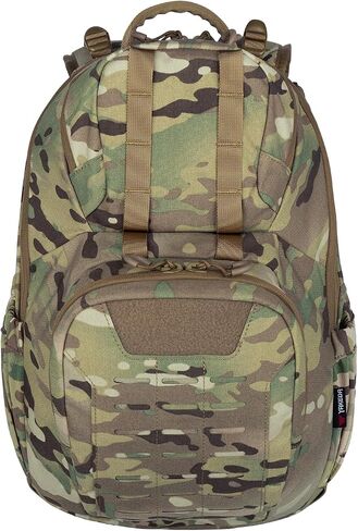 vAv YAKEDA 500D NylonTactical Military Backpack for Men,Fit 12.6-15.6 inches Laptop, Daily Bag for Hiking,hunting,running (Tan) in Kuwait