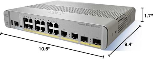 Cisco WS-C3560CX-12PC-S 12 Port 3560C IP Base Switch (Renewed) in Saudi Arabia