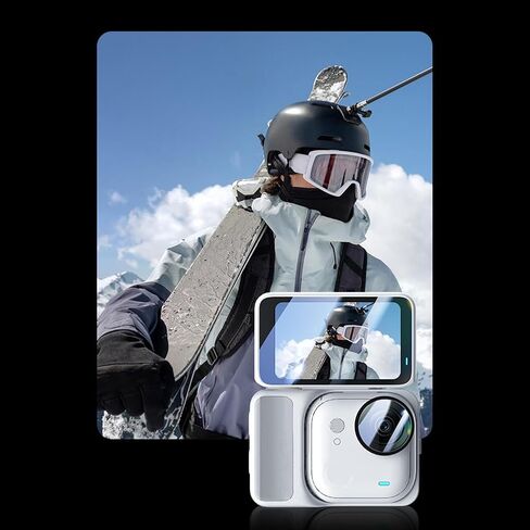 واقي الشاشة لـ Insta360 Go Ultra (3 Pack) ، T لـ Insta360 Go Go Ultra Canera Glass Glass Screen Film & TPU Protector Film Anti-Fingerprin in Kuwait