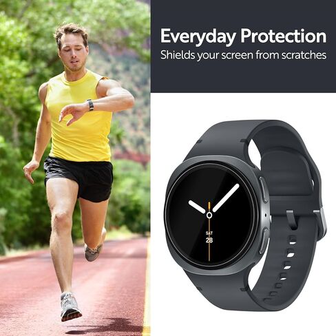 Armorsuit 6 Pack for Samsung Galaxy Watch 8 (40mm) anti -glare screen protector MilitaryShield Matte Milit - Made in USA in Saudi Arabia