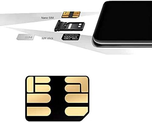 نسخة محسّنة بطاقة ذاكرة NM 128GB 90MB/S بطاقة ذاكرة NANO NANO مناسبة فقط لسلسلة Huawei P60/P60PRO/P50/P40 in Kuwait
