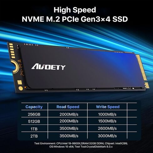 SSD 1TB - M.2 NVMe PCIe Gen4x4 with Graphite Sheet, up to 7401MB/s Read, SLC Cache TLC 3D NAND Gaming SSD, Compatible with PS5, Laptop ＆ PC in Saudi Arabia