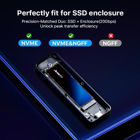 SSD 1TB - M.2 NVMe PCIe Gen4x4 with Graphite Sheet, up to 7401MB/s Read, SLC Cache TLC 3D NAND Gaming SSD, Compatible with PS5, Laptop ＆ PC in Saudi Arabia