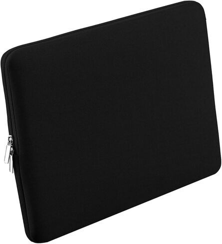 Laptop Bag 13 Inch Soft Sleeve Bag Case Shockproof Protective Computer Cover Portable Laptop Bag (Black) in Kuwait