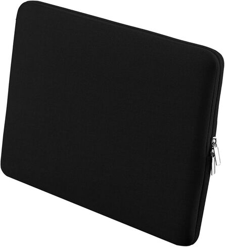 Laptop Bag 13 Inch Soft Sleeve Bag Case Shockproof Protective Computer Cover Portable Laptop Bag (Black) in Kuwait