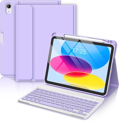 CC Store for ipad A16 11th 10th Generation Case with Keyboard, Folio Cover in Saudi Arabia