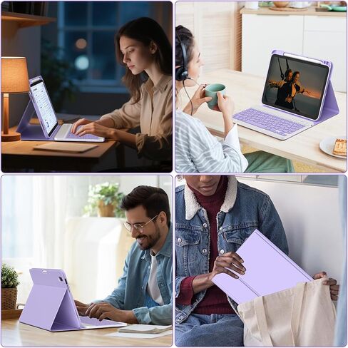 CC Store for ipad A16 11th 10th Generation Case with Keyboard, Folio Cover in Saudi Arabia